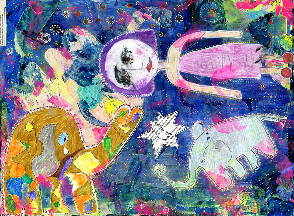 Collage Ulrike Hinrichs, Foto: Ulrike Hinrichs