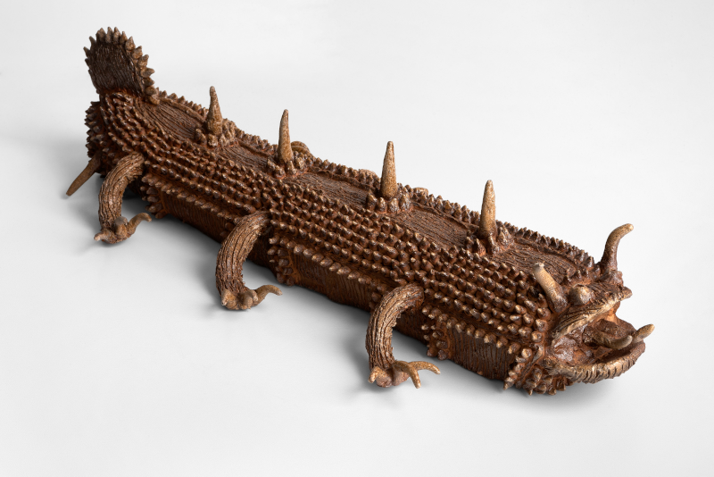 Shinichi Sawada, ohne -Titel 19, 2012, Keramik, 13x58x24 cm, Foto Andreas Pauly