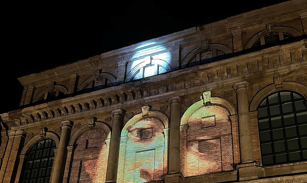 Lichtaktion Kunstareal München
